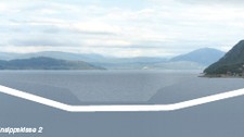 Storfjordkryssinga alt. 2 (Foto: Storfjordsambandet ASA) Storfjordkryssinga alt. 2 (Foto: Storfjordsambandet ASA)
