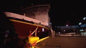 Dødsfall på danskebåten mellom Bergen og Hirtshals - Politiet undersøker om det kan ha skjedd noe kriminelt da en 20-åring i går døde i fyllearresten på MS Bergensfjord. 