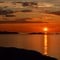 SOLNEDGANG: Ved Skansen i Austevoll kommune. 