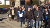 Sarpsborg-seier over Viking - Sarpsborgs Christian Brink sier de må holde bena godt plantet på jorda etter mandagens seier mot Viking. 