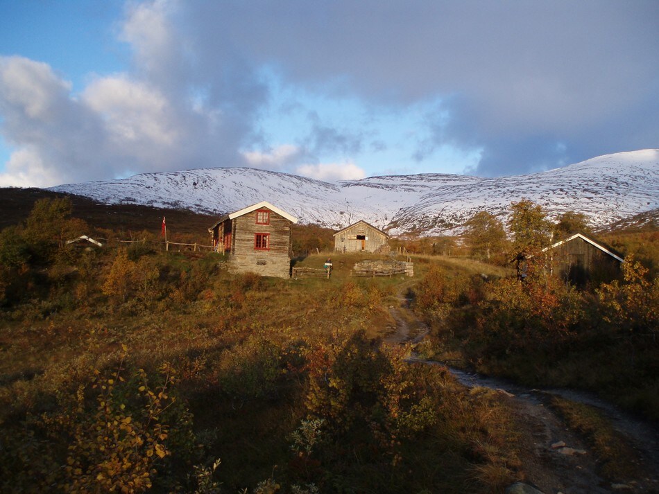 Morgonstemning på Vassendsetra i september