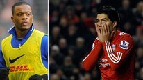 Evra/Suarez /montasje (Scanpix) Evra/Suarez /montasje (Scanpix)