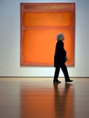 Mark Rothkos 'Orange, red, yellow' (Foto: STAN HONDA/Afp) Mark Rothkos 'Orange, red, yellow' (Foto: STAN HONDA/Afp)