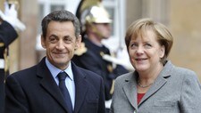Nicolas Sarkozy og Angela Merkel (Foto: ERIC FEFERBERG/Afp) Nicolas Sarkozy og Angela Merkel (Foto: ERIC FEFERBERG/Afp)