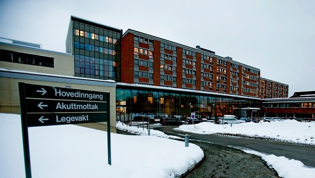 Eksteriørbilde av Sykehuset Asker og Bærum. (Foto:STIAN LYSBERG SOLUM/Scanpix) Eksteriørbilde av Sykehuset Asker og Bærum. (Foto:STIAN LYSBERG SOLUM/Scanpix)