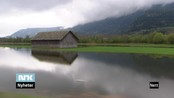 Flomfaren øker i Gudbrandsdalen  - Det er varslet om store nedbørsmengder i tillegg til kraftig snøsmelting i fjellet. 