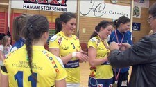 Storhamar håndball tok bronse (Foto: Jan Egil Løvbak) Storhamar håndball tok bronse (Foto: Jan Egil Løvbak)