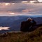 SOMMERNATT: Snart midnatt, snart fremme. Fra Sørbølfjellet mot Vassfaret. Nå gjenstår fire månedslange turer før sommeren 2013.
