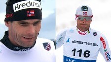 Thomas Alsgaard og Petter Northug (NRK/Scanpix)