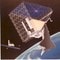 Denne 'tak'-romstasjonen kom NASA med i 1984. Taket var dekket av solcellepanel, mens den trekantede kroppen var beregnet for å bo og drive forskning i. Denne 'tak'-romstasjonen kom NASA med i 1984. Taket var dekket av solcellepanel, mens den trekantede kroppen var beregnet for å bo og drive forskning i.