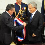 Innsettelsen av Chiles President Sebastian Piñera (Foto: MARTIN BERNETTI/Scanpix/AFP)