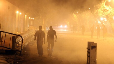 Protester Kairo (Foto: AHMED MAHMUD/Afp)
