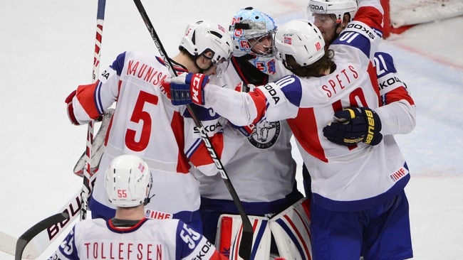 Norge ishockey (Foto: JONATHAN NACKSTRAND/Afp) Norge ishockey (Foto: JONATHAN NACKSTRAND/Afp)