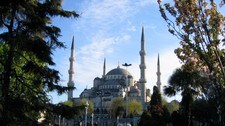 Den blå moské i Istanbul (Foto: H. Danbolt)