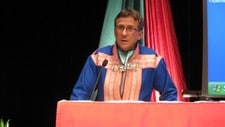Leder i NRL, Nils Henrik Sara (Foto: Klemet Anders Sara/NRK Sapmi)