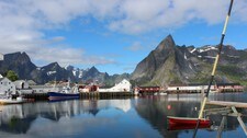 Hamnøy i Lofoten (Foto: Hilde Lystad) Hamnøy i Lofoten (Foto: Hilde Lystad)