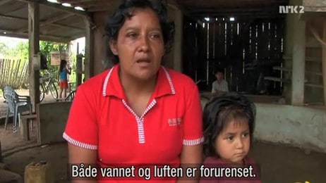Bildet er hentet fra dokumentaren 'Oljens virkelige pris' Bildet er hentet fra dokumentaren 'Oljens virkelige pris'