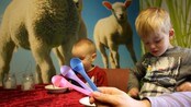 Sølefri skei - Ei skei tilpassa barn mellom eit og tre år skal hindre søling