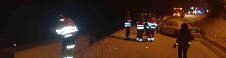 Trafikkulykke mo i rana (Foto:Lars Petter Kalkenberg/NRK)