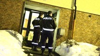 Politiet skjøt mann på Lambertseter i foten (Foto: Svein Gustav Wilhelmsen)