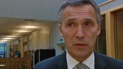 Stoltenberg om bedriftsskatt - Regjeringen vil endre dagens skattelegging for bedrifter. Reporter Eline Buvarp Aardal.