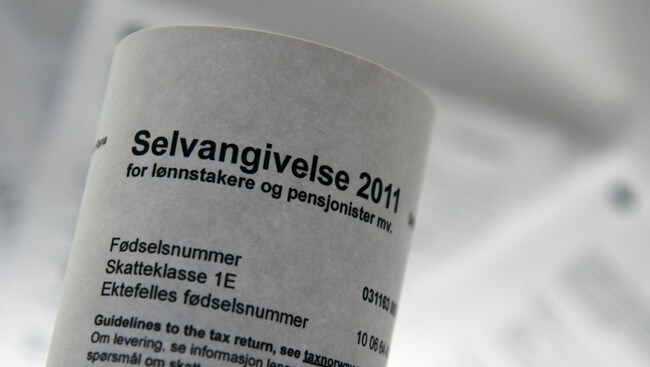 Selvangivelse 2011 (Foto: Kim Jansson) Selvangivelse 2011 (Foto: Kim Jansson)