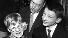Fra den aller første filminnspillingen av Stompa & Co (Foto: Aaserud, Ivar/SCANPIX)