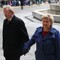 Høyre-leder Erna Solberg kom sammen med sin mann Sindre Finnes.