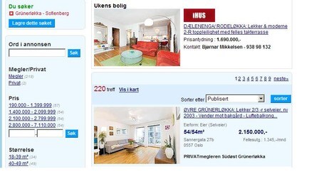 Forbrukerrådet mener du kan gjøre mye av markedsføringen ved boligsalg selv. (Foto: Skjermdump)