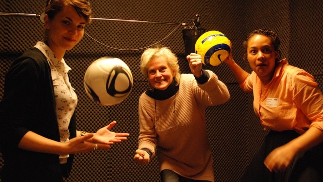 Mye moro i studio (Foto: Hege Stabell/NRK) Mye moro i studio (Foto: Hege Stabell/NRK)