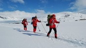 Påsketurister på Finse