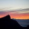 Rio de Janeiro ved soloppgang. 