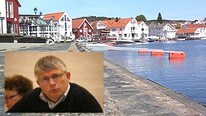Lillesand og Arne Thomassen (Foto: NRK) Lillesand og Arne Thomassen (Foto: NRK)