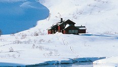 Taumevatn i Sirdalsheiene er en av de mest besøkte fjellhyttene om vinteren