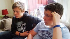 Stian Johansen og Tobias Tokle Sørstad (Foto: Frank Nygård/NRK) Stian Johansen og Tobias Tokle Sørstad (Foto: Frank Nygård/NRK)
