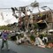 Ødeleggelsene er enorme i byen Tsukuba nordøst i Japan. Ødeleggelsene er enorme i byen Tsukuba nordøst i Japan.