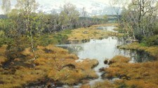 Frits Thaulow, 'Løvsprett' (Foto: Trondheim Kunstmuseum)