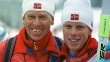 Inge Bråten og Bjørn Dæhlie (Foto: Løchen, Per/SCANPIX)