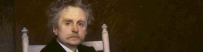 Edvard Grieg malt av Eilif Peterssen (Foto: Geocities com) Edvard Grieg malt av Eilif Peterssen (Foto: Geocities com)