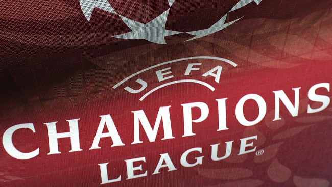 Champions League logo  (Foto: FILIPPO MONTEFORTE/Scanpix/AFP)