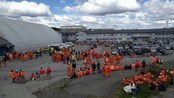 Alle arbeiderne ble evakuerte på Kårstø - De ansatte på Statoil-anlegget på Kårstø ble i dag evakuert da det gikk en gassalarm. 38 ansatte fikk trykkavlastet anlegget og normalisert situasjonen.