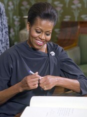 Michelle Obama (Foto: Terje Bendiksby /Scanpix/AFP) Michelle Obama (Foto: Terje Bendiksby /Scanpix/AFP)