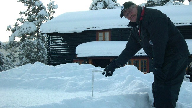 Mye snø i Skåbu (Foto: Anita Stebergløkken) Mye snø i Skåbu (Foto: Anita Stebergløkken)