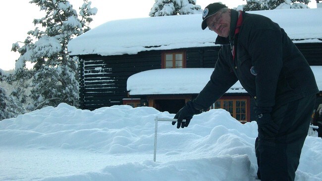 Mye snø i Skåbu (Foto: Anita Stebergløkken) Mye snø i Skåbu (Foto: Anita Stebergløkken)