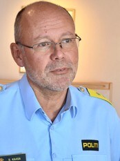 Konstituert politimester i Vestfold, Steinar Kaasa (Foto: Henrik Bøe/NRK) Konstituert politimester i Vestfold, Steinar Kaasa (Foto: Henrik Bøe/NRK)