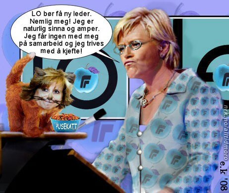 LO-leder Siv Jensen (Foto: Fotofikling: Elin Kristiansen) LO-leder Siv Jensen (Foto: Fotofikling: Elin Kristiansen)