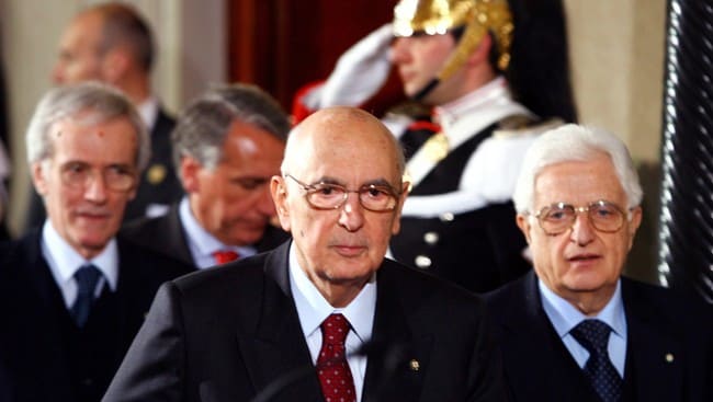Italias president Giorgio Napolitano (Foto: VINCENZO PINTO/AFP) Italias president Giorgio Napolitano (Foto: VINCENZO PINTO/AFP)