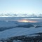 Paul Dodd tok dette bildet på vei opp til Tromsdalstinden. Han gikk opp fredag for å hilse sola.
