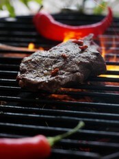 Flammer på grillen (Foto: colourbox.com/colourbox.com) Flammer på grillen (Foto: colourbox.com/colourbox.com)