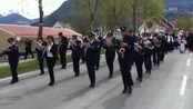 17. mai-tog i Vik - 17. mai-toget i Vik.